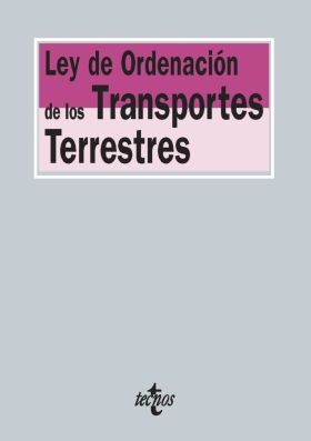 LEY DE ORDENACIÓN DE LOS TRANSPORTES TERRESTRES