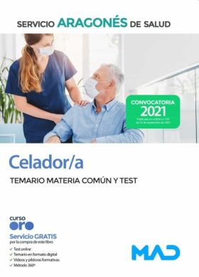 CELADOR. TEMARIO MATERIA COMÚN Y TEST