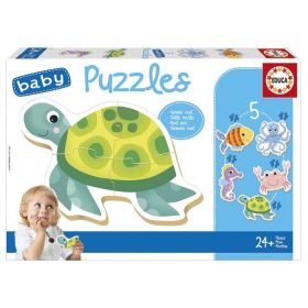 PUZZLE BABY ANIMALES ACUÁTIC EDUCA