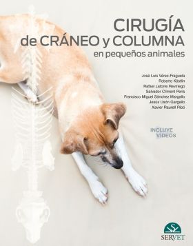 Cirugía de cráneo y columna en pequeños animales