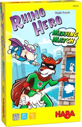 RHINO HERO- MISSING MATCH HABA