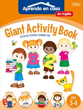 GIGANT ACTIVITY BOOK (AGE 3-4) APREN
