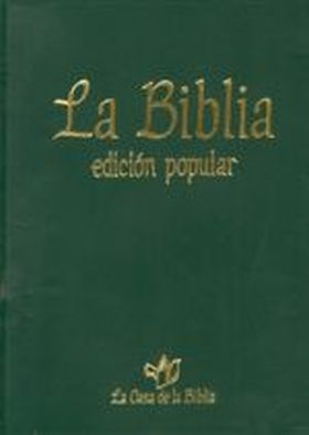 Biblia, ed. popular bolsillo, plástico