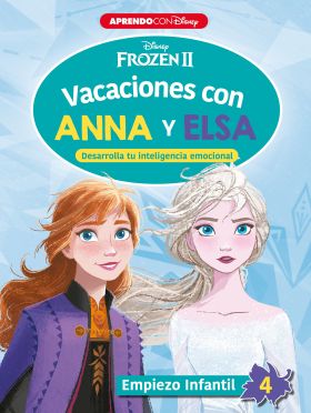 Frozen II. Vacaciones con Anna y Elsa. Empiezo infantil (4 años) (Disney. Cuader