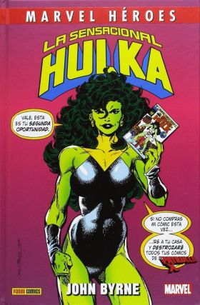 Marvel Héroes. La Sensacional Hulka De John Byrne