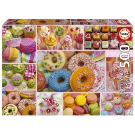 PUZZLE 500 COLLAGE DE DULCE FSC(R) EDUCA