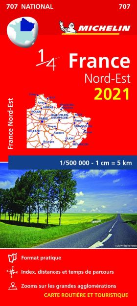 MAPA NATIONAL FRANCE NORD-EST 2021