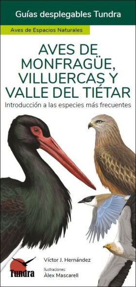 AVES DE MONFRAGUE, VILLUERCAS Y VALLE DEL TIETAR - GUIAS DESPLEGA
