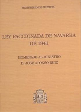 LEY PACCIONADA DE NAVARRA DE 1841