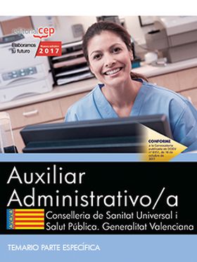 AUXILIAR ADMINISTRATIVO/A. CONSELLERIA DE SANITAT 