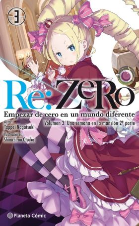 RE:ZERO Nº03 (NOVELA)