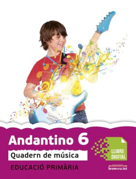 Andantino 6. Quadern de música (Llicència digital)