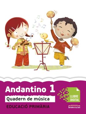 Andantino 1. Quadern de música (Llicència digital)