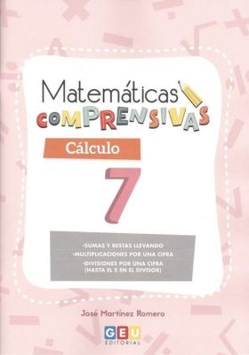 MATEMATICAS COMPRENSIVAS CALCULO 7