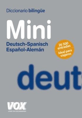 DICCIONARIO MINI DEUTSCH-SPANISCH / ALEMAN-ESPAÑOL