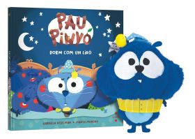 LOT PAU PINYO DORM COM UN LIRO AMB NINO