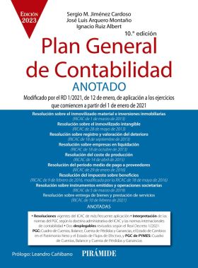 Plan General de Contabilidad ANOTADO