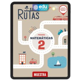 Matemáticas 2. RUTAS. Primaria. Edudynamic ACTIVO