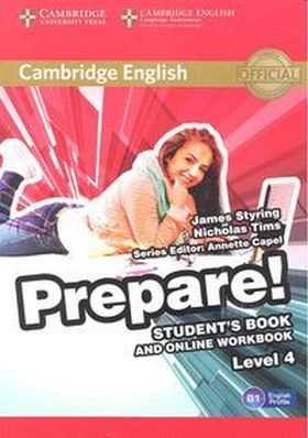 Cambridge English Prepare! Level 4 Student's Book and Online Workbook