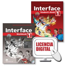 Interface Live! 1 Digital Course Online Student's Book + Workbook