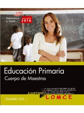 TEMARIO EDUCACION PRIMARIA CUERPO DE MAESTROS