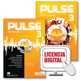 PULSE Live! 3 Digital Course Online  Student's Book  +  Workbook