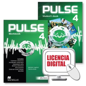 PULSE Live! 4 Digital Course Online Student's Book + Workbook