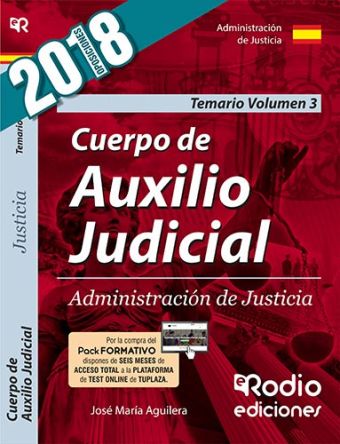 CUERPO DE AUXILIO JUDICIAL 3 TEMARIO