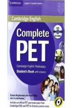 Complete PET for Spanish Speakers Student's Book with answers with CD-ROM