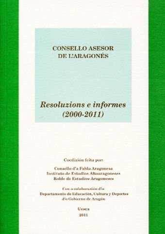 RESOLUZIONS E INFORMES 2000-2011