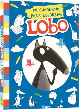 Mi cuaderno para colorear Lobo