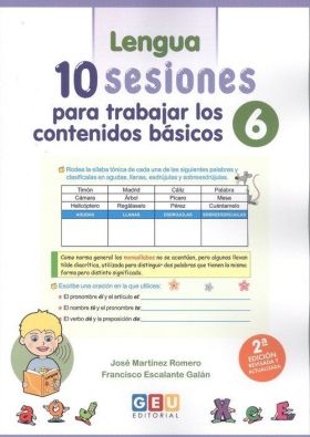 10 SESIONES PARA TRABAJAR CONTENIDOS BASICOS 6