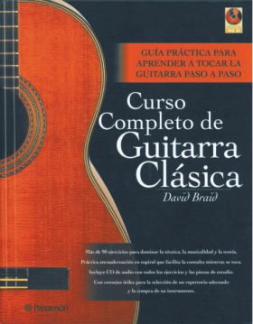 Curso completo de guitarra clásica (1 vol. + 1 CD)