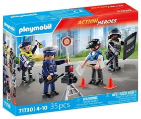 SET FIGURAS DE POLICÍA PLAYMOBIL