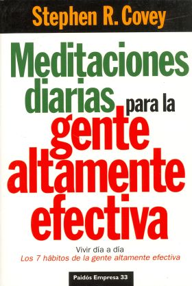 MEDITACIONES DIARIAS PARA LA GENTE ALTAMENTE EFECTIVA