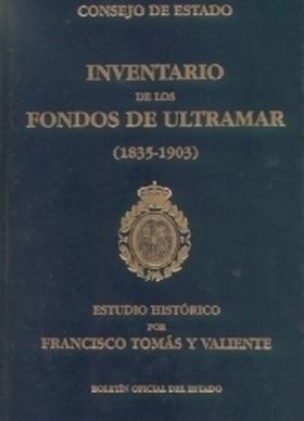 Inventario de los fondos de Ultramar (1835-1903)