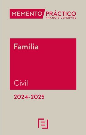 MEMENTO FAMILIA (CIVIL) 2024-2025