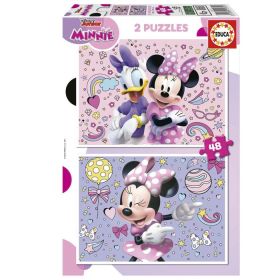 PUZZLE 2X48 MINNIE FSC(R) EDUCA