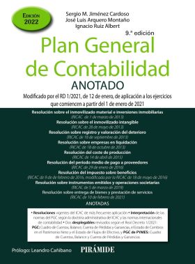 PLAN GENERAL DE CONTABILIDAD ANOTADO