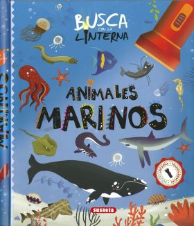 BUSCA CON LA LINTERNA ANIMALES MARINOS