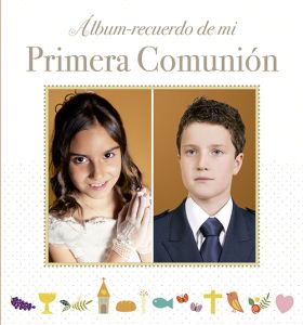 ALBUM RECUERDO MI PRIMERA COMUNION MODELO A