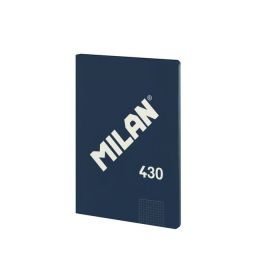 LIBRETA A4 AZUL 48H. CUADRICULA