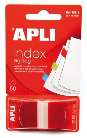 INDICE BANDERITAS ROJO INDEX APLI