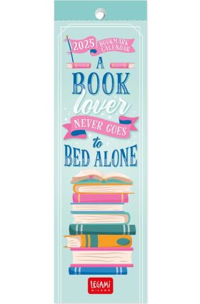 BOOKMARK CALENDARS - 2025 BOOKMARK CALENDAR - BOOKLOVERS - 5.5X18 - LEGAMI