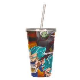 VASO LENTICULAR DRAGON BALL
