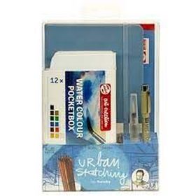 SET URBAN SKETCHING AZUL TALENS