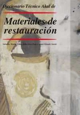 Diccionario Técnico Aka de materiales de restauración