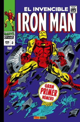 Marvel gold iron man. ¡por la fuerza de las armas!