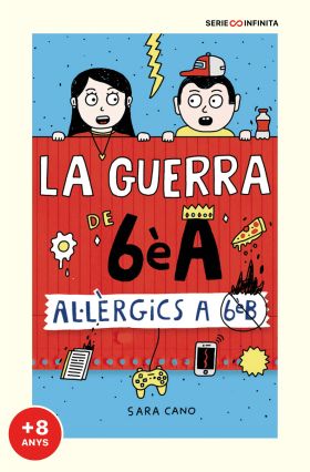 AL·LÈRGICS A 6È B (EDICIÓ ESCOLAR) (SÈRIE LA GUERRA DE 6ÈA 1)