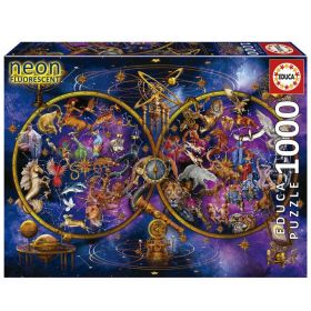 PUZZLE 1000 CONSTELACIONES NEON F EDUCA